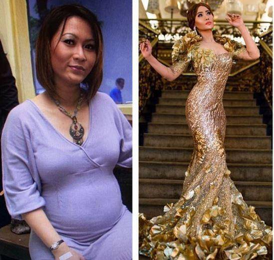 potret lawas Inul saat hamil (Instagram.com/inul.d)