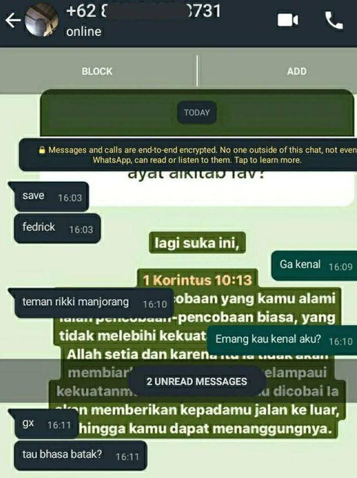chat kasih tahu nomor WA (twitter.com/txtdarigajelas)