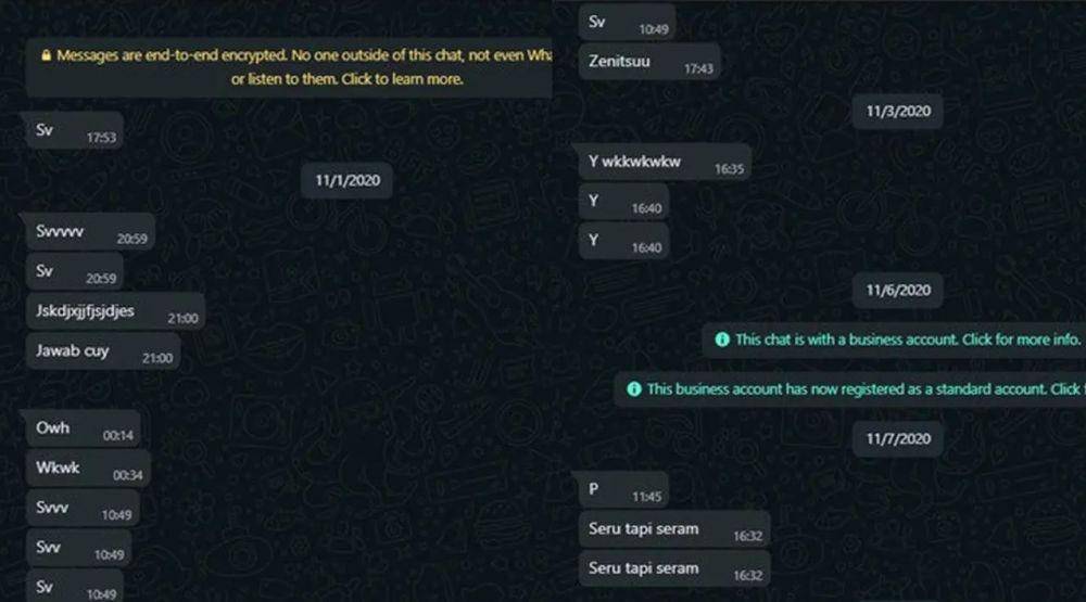 chat kasih tahu nomor WA (twitter.com/txtdarigajelas)