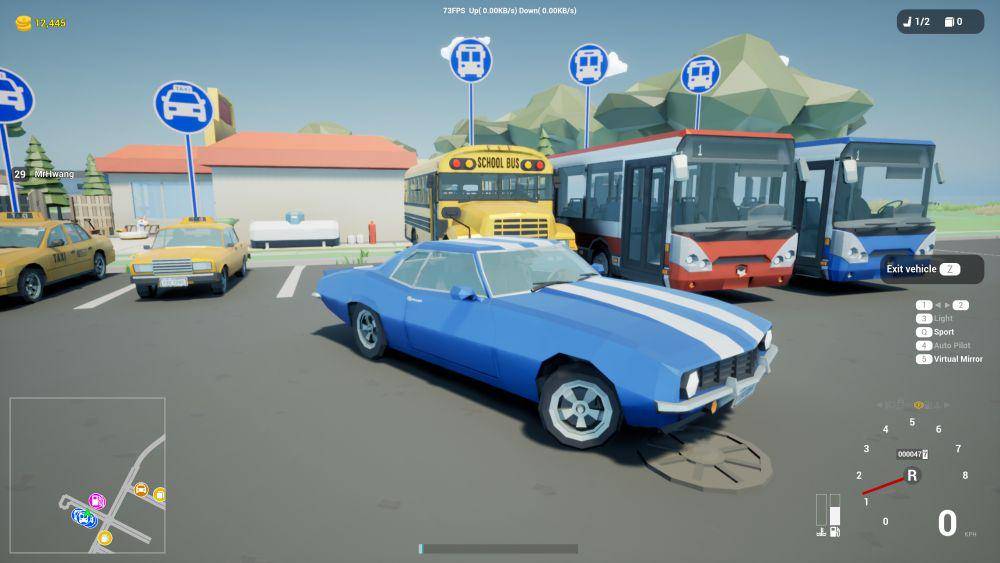 Motor Town: Behind The Wheel menugaskan kita untuk jadi pengemudi profesional. (dok. P3 Games/Motor Town: Behind The Wheel)