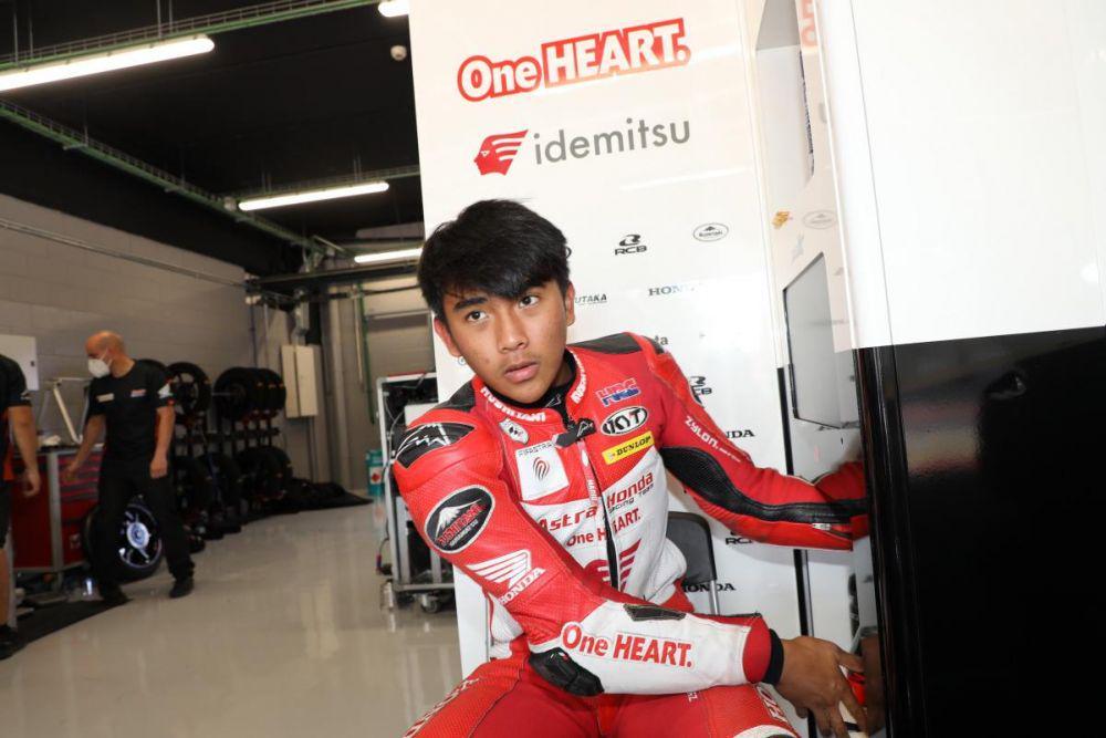 Mario Aji Masuk Lima Besar Sesi Ke-3 Free Practice Moto3 di Mandalika