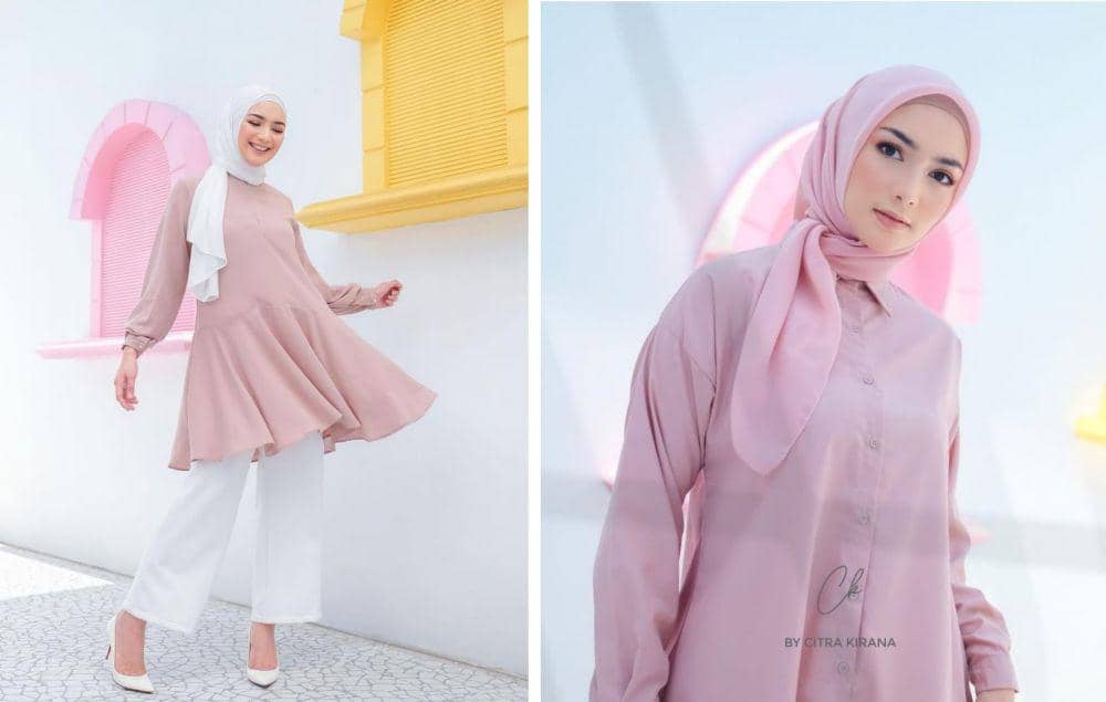 Terjun Bisnis Fashion, 9 Potret Citra Kirana Jadi Model Brand Sendiri
