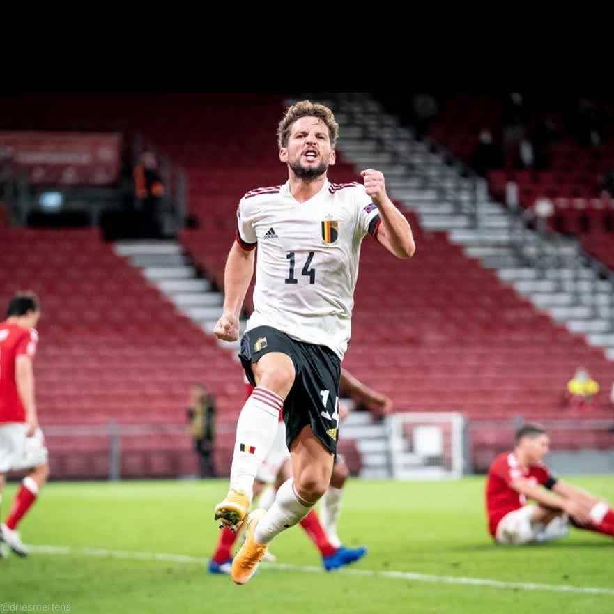 Dries Mertens berseragam Belgia (instagram.com/driesmertens)