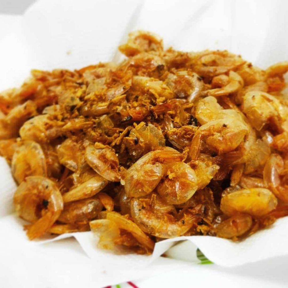 tumis udang bawang putih (instagram.com/lisa_herlina)