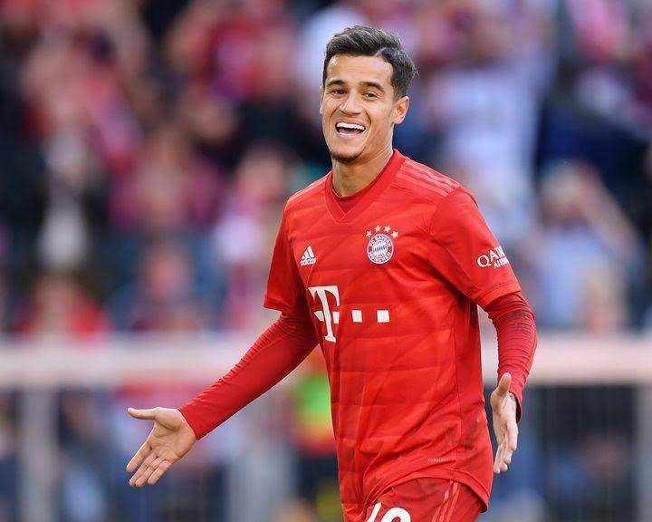 Philippe Coutinho saat berseragam Bayern Munchen. (bundesliga.com)