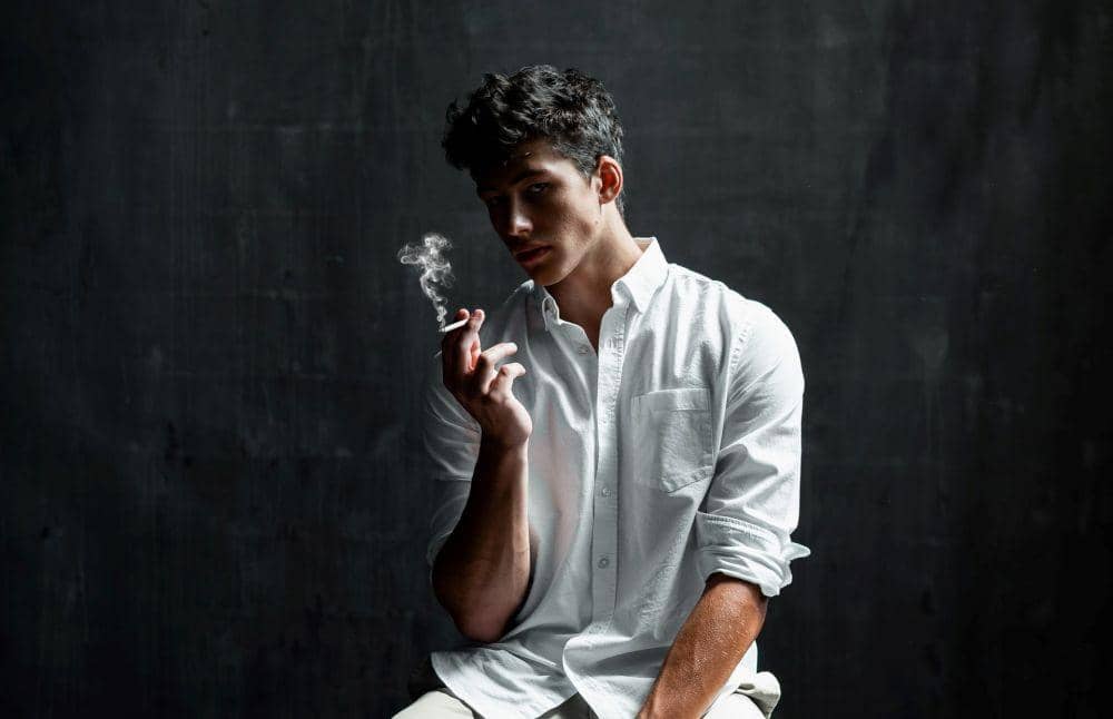 Ilustrasi pria merokok (unsplash.com/Adrien King)