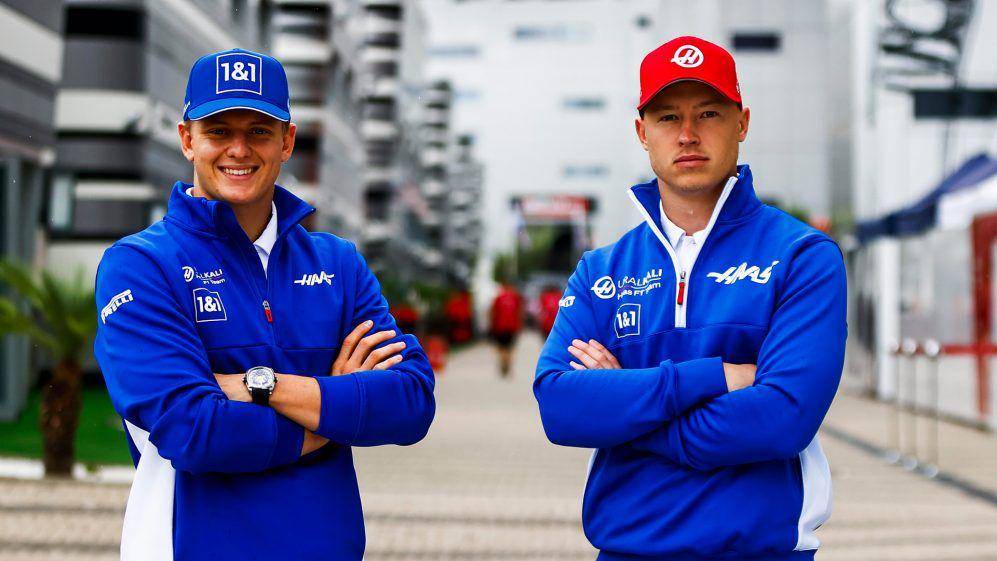 Mick Schumacher dan Nikita Mazepin (formula1.com)
