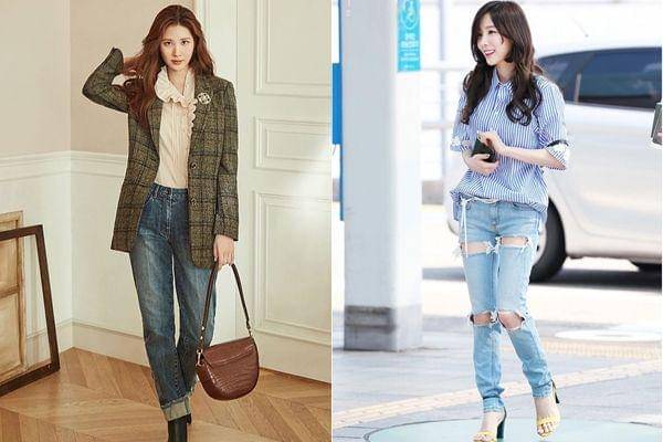 celana jeans member SNSD (instagram.com/snsdoutfit)