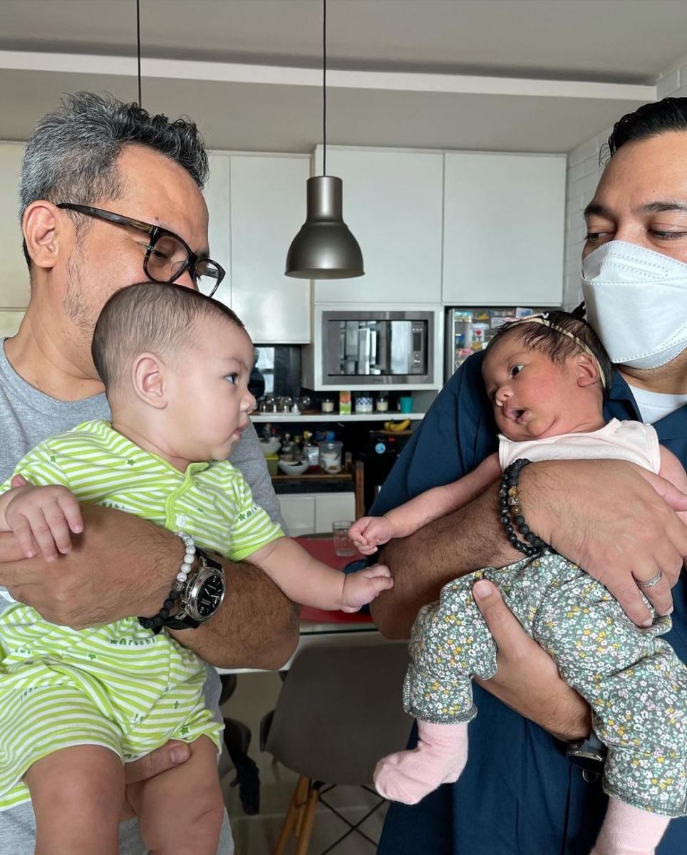 playdate Balint dan Nakeya (instagram.com/riafinola)