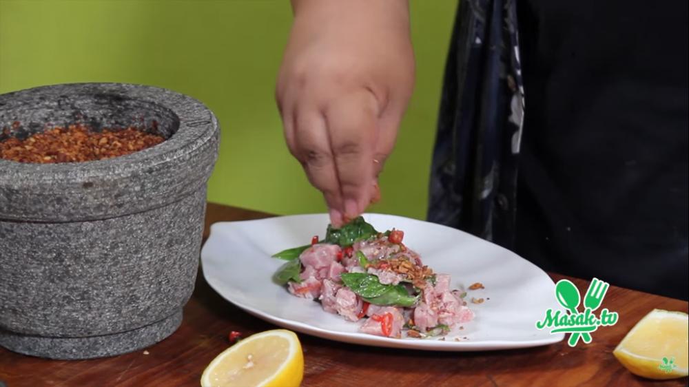 Resep Gohu Ikan Tuna, Sashimi Khas Kota Ternate
