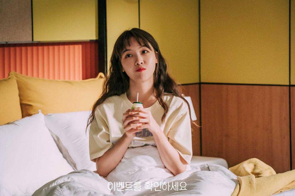 Bang Minah sebagai Ha Song Yi dalam KDrama Check Out The Event (dok. MBC/Check Out The Event)