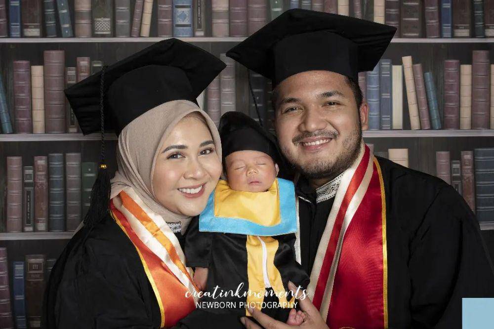 potret keluarga Kesha Ratuliu (instagram.com/creatinkmoments)