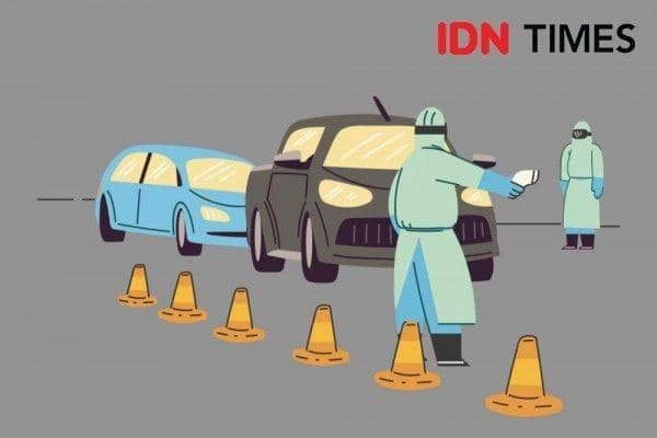 Ilustrasi penyekatan wilayah (dok IDN Times)