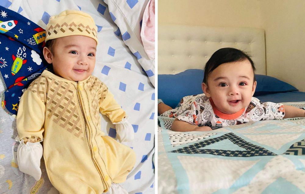 9 Potret Menawan Khan, Anak Eza Gionino yang Sebentar Lagi Jadi Kakak
