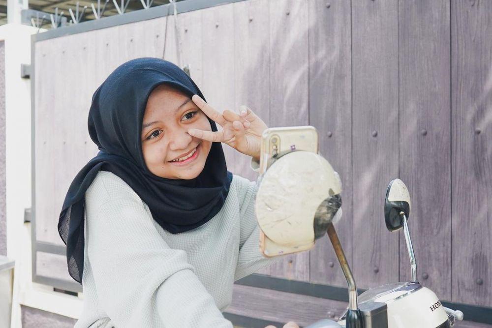 10 Potret Cute Halda Rianta, Adik Arafah Rianti yang Makin Disukai
