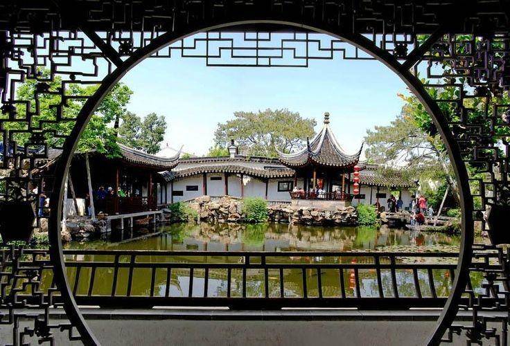 Taman Klasik Suzhou, China (pinterest.com/easytourchina)