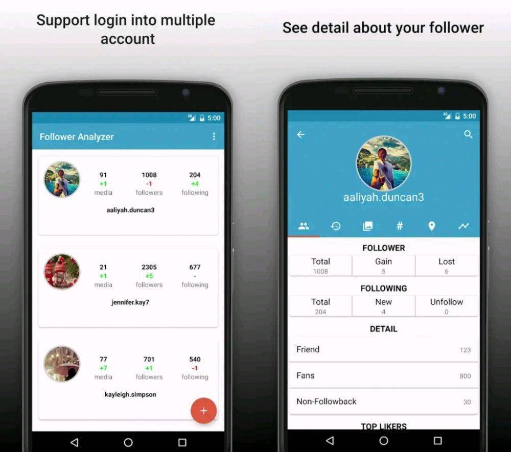 Follower Analyzer for Instagram (Dok. Maximo Lab)
