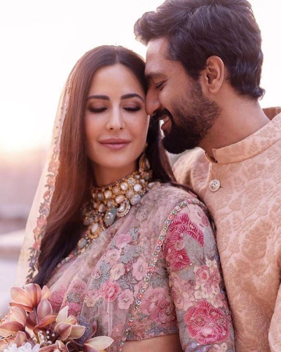 Katrina Kaif dan suami (instagram.com/katrinakaif)