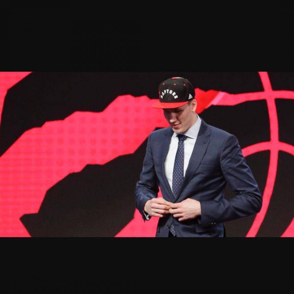Jakob Poeltl pada ajang NBA Draft 2016 (nstagram.com/jakob)