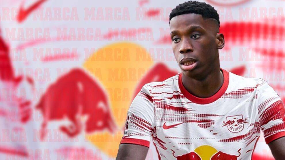 Ilaix Moriba bersama RB Leipzig (marca.com)