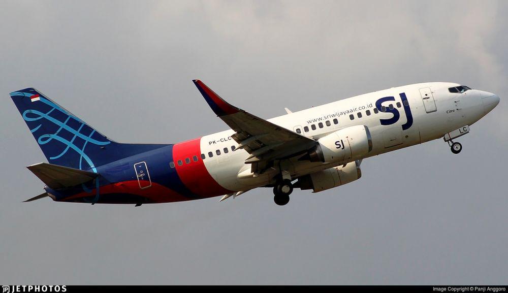 ilustrasi pesawat Sriwijaya Air 182 (flightradar24.com)
