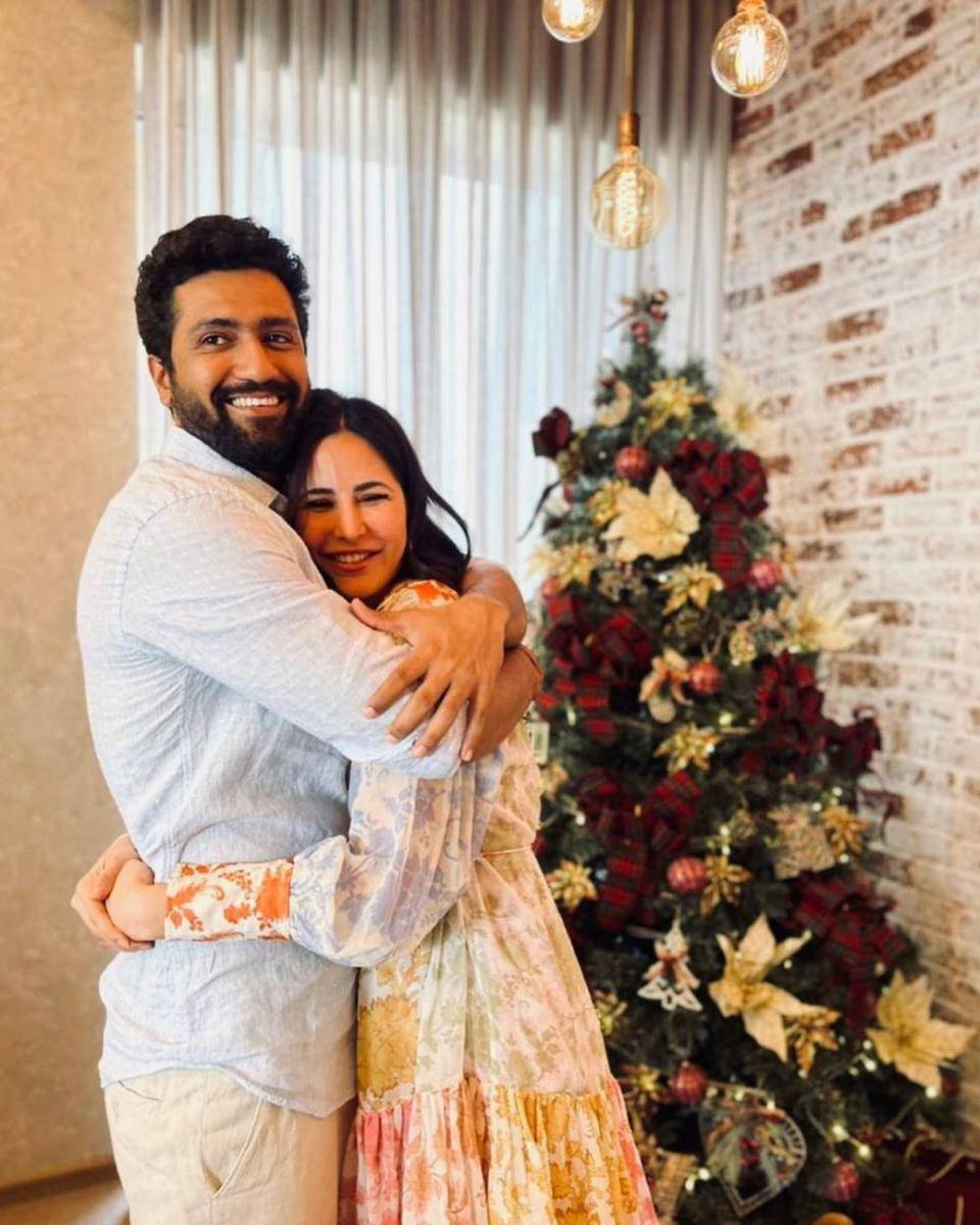 Katrina Kaif dan suami (instagram.com/katrinakaif)