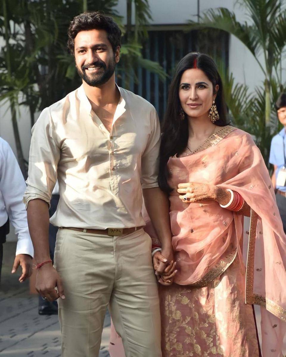 Katrina Kaif dan suami (instagram.com/katrinakaif)