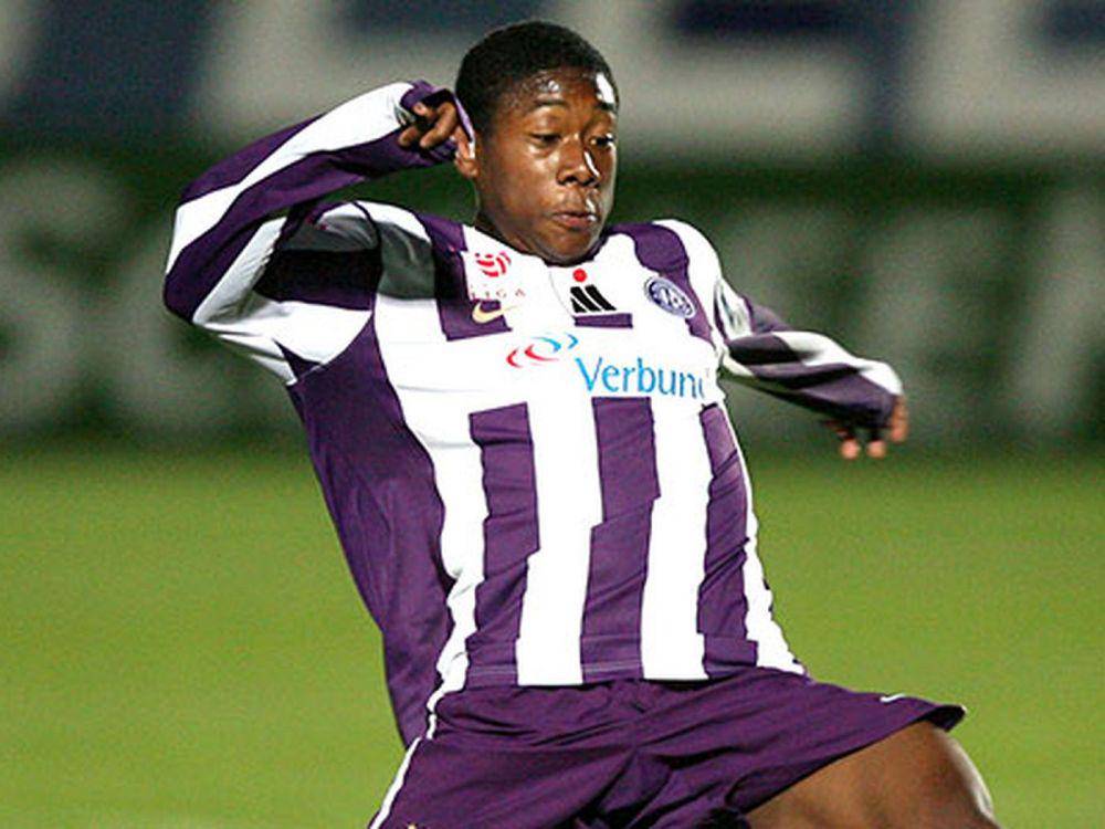 David Alaba saat berseragam Austria Wien (bavarianfootballworks.com)