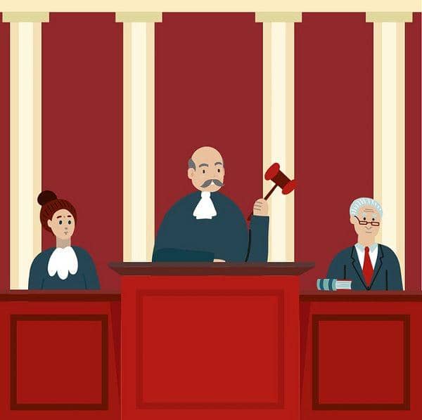 Ilustrasi para hakim pengadilan. (Pixabay.com/ArtsyBeeKids)