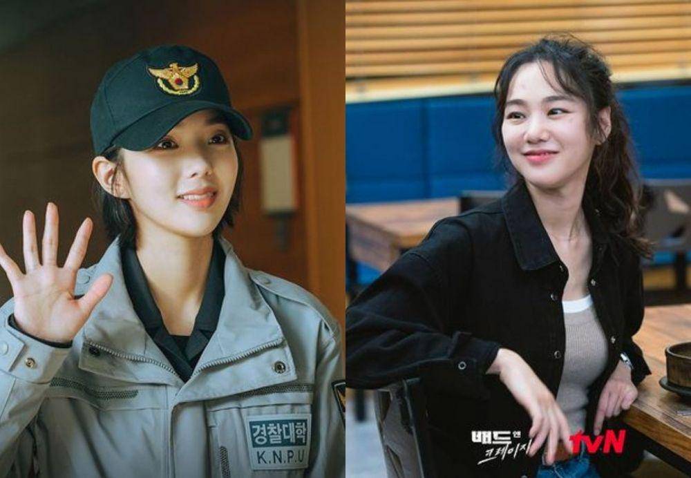 Chae Soo Bin di drama Rookie Cops dan Han Ji Eun di drama Bad and Crazy (instagram.com/disneypluskr | instagram.com/tvn_drama)