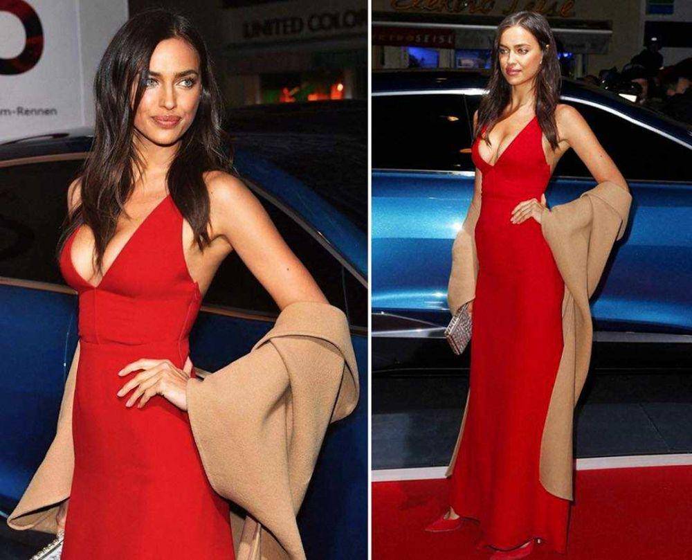 red carpet looks Irina Shayk (instagram.com/irinashayk)
