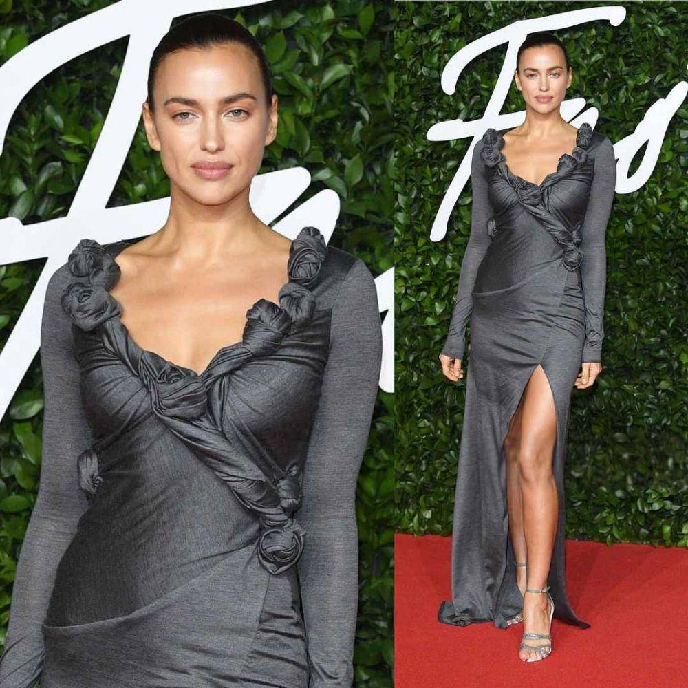 red carpet looks Irina Shayk (instagram.com/irinashayk)