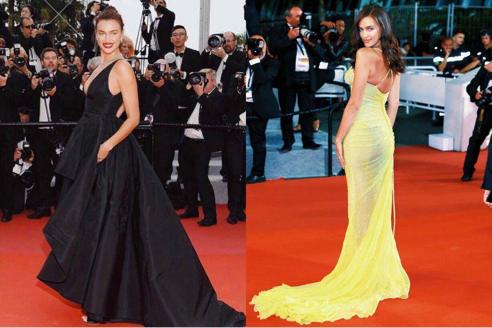 red carpet looks Irina Shayk (instagram.com/irinashayk)