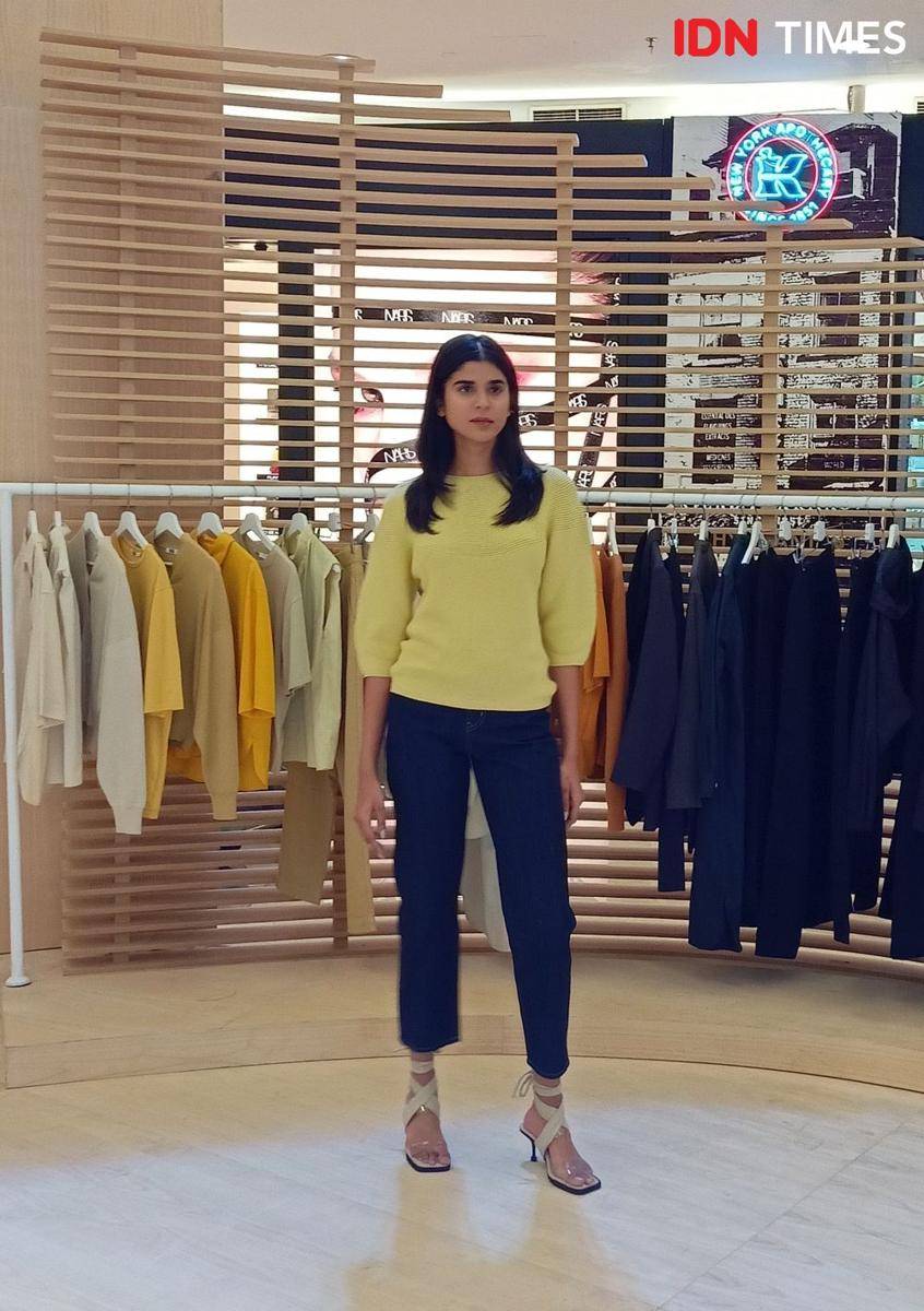 Koleksi LifeWear UNIQLO Spring/Summer 2022. Kamis, 13 Desember 2022. (IDN Times/M. Tarmizi Murdianto)