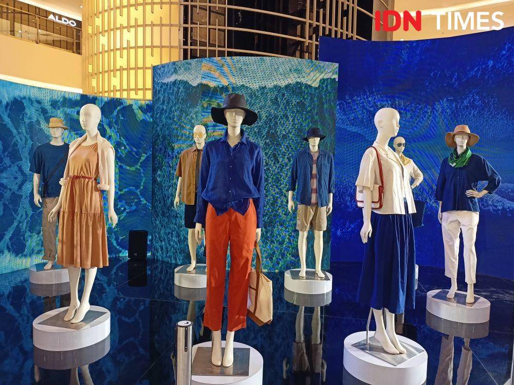 Peluncuran Koleksi LifeWear Spring/Summer 2022 UNIQLO Indonesia. 13 Januari 2022. (IDN Times/M. Tarmizi Murdianto)