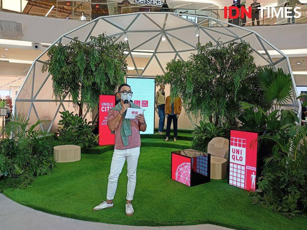 Peluncuran Koleksi LifeWear Spring/Summer 2022 UNIQLO Indonesia. 13 Januari 2022. (IDN Times/M. Tarmizi Murdianto)