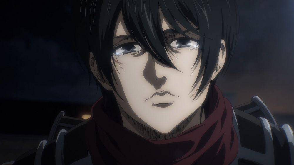 ilustrasi karakter Mikasa Ackerman (dok. Studio MAPPA/Attack on Titan Final Season)