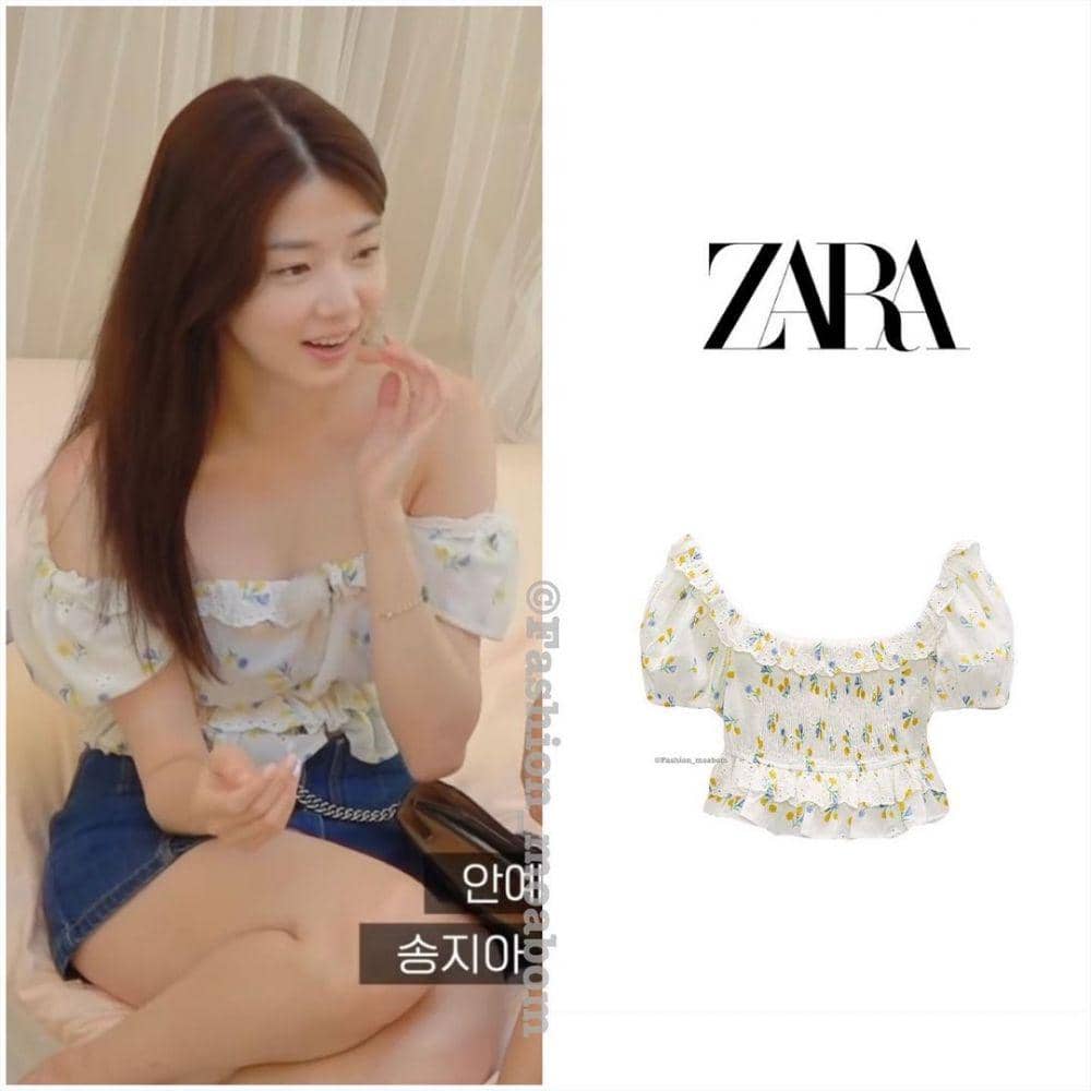 Outfit Shin Ji Yeon (instagram.com/fashion_moabom)