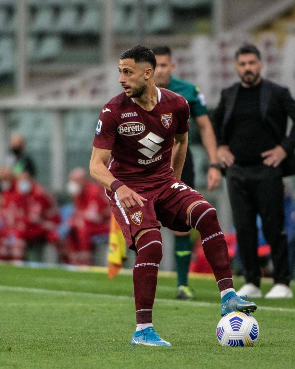 Rolando Mandragora tampil berseragam Torino. (instagram.com/rolandomandragora)