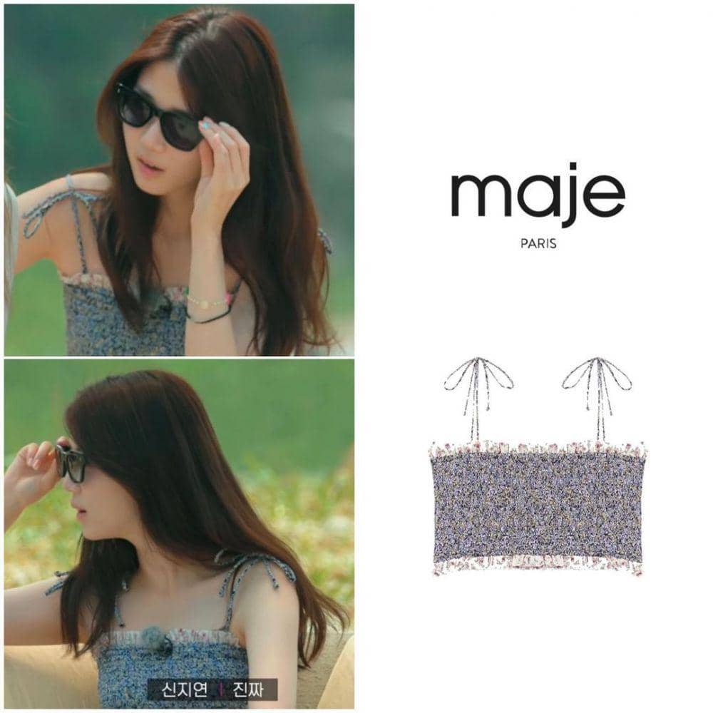 Outfit Shin Ji Yeon (instagram.com/fashion_moabom)