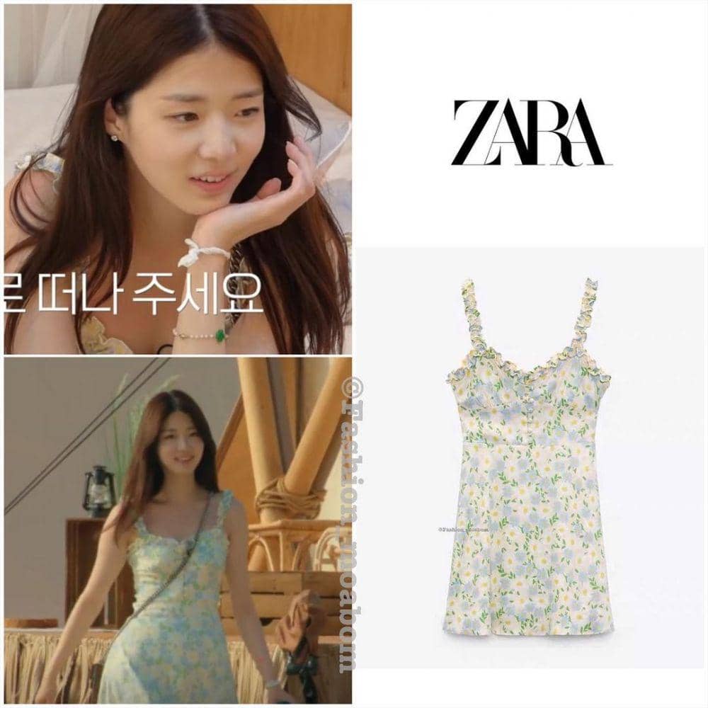 Outfit Shin Ji Yeon (instagram.com/fashion_moabom)