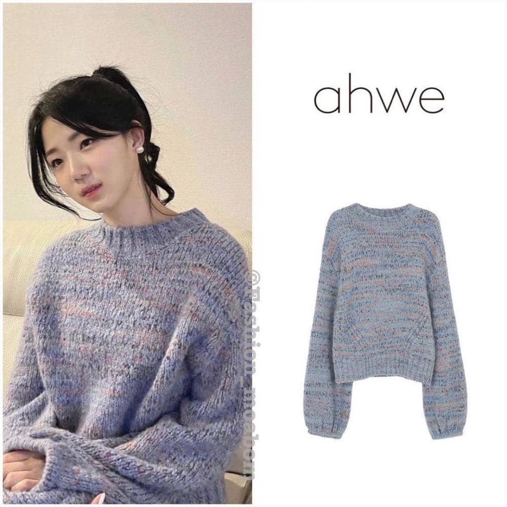 Outfit Shin Ji Yeon (instagram.com/fashion_moabom)