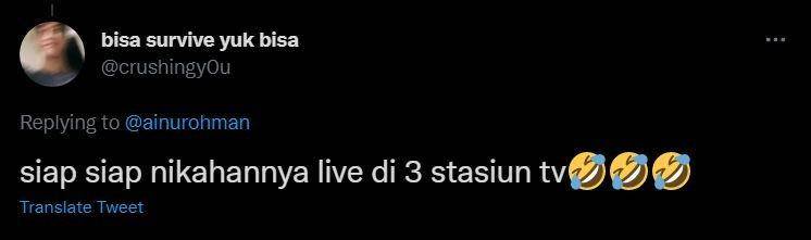 respons kocak warganet soal hubungan Kevin Sanjaya (twitter.com/crushingy0u)
