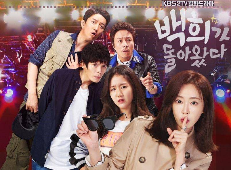 poster drama Becky's Back (dok. KBS2/Becky's Back)