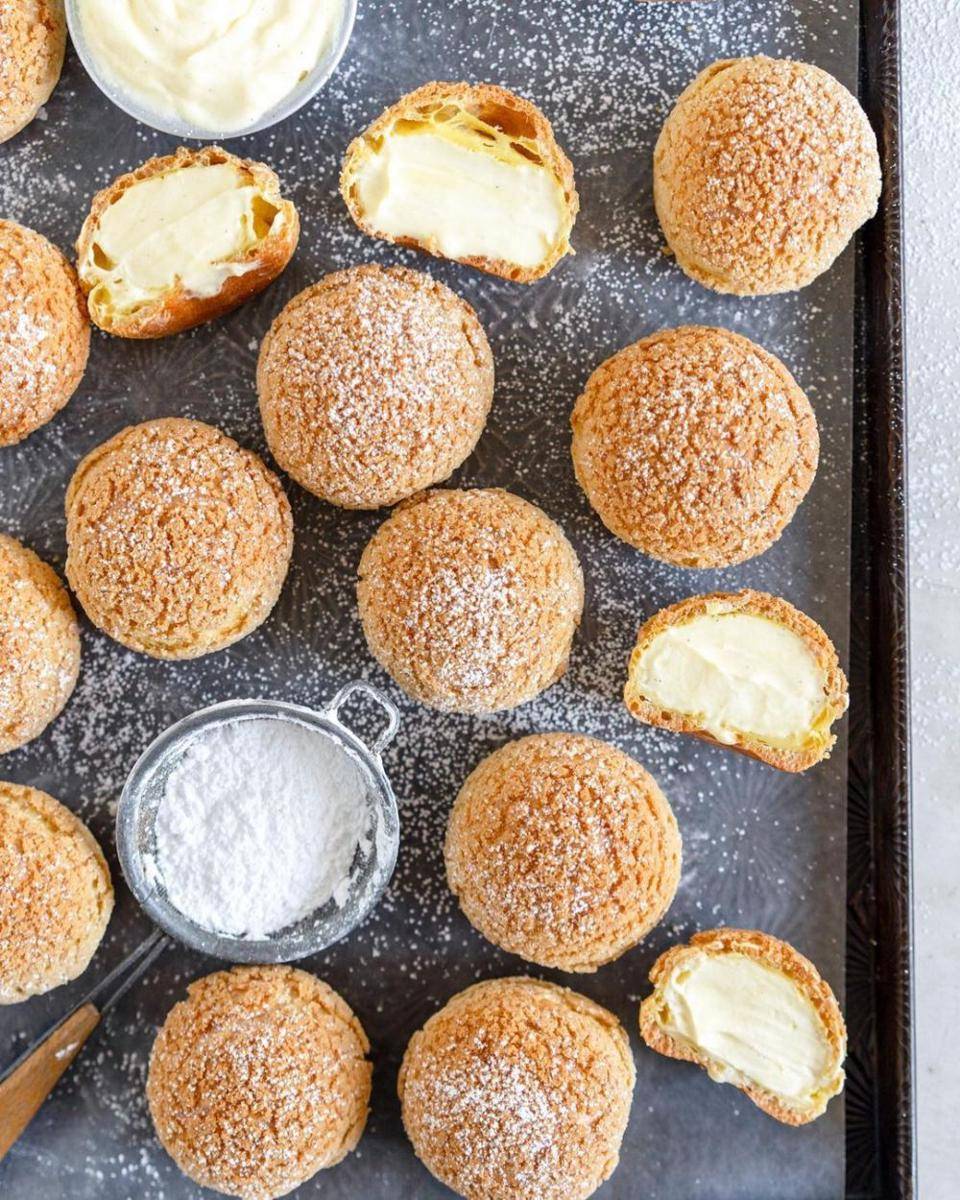 Choux Au Craquelin siap disantap. (instagram.com/ cloudykitchen)