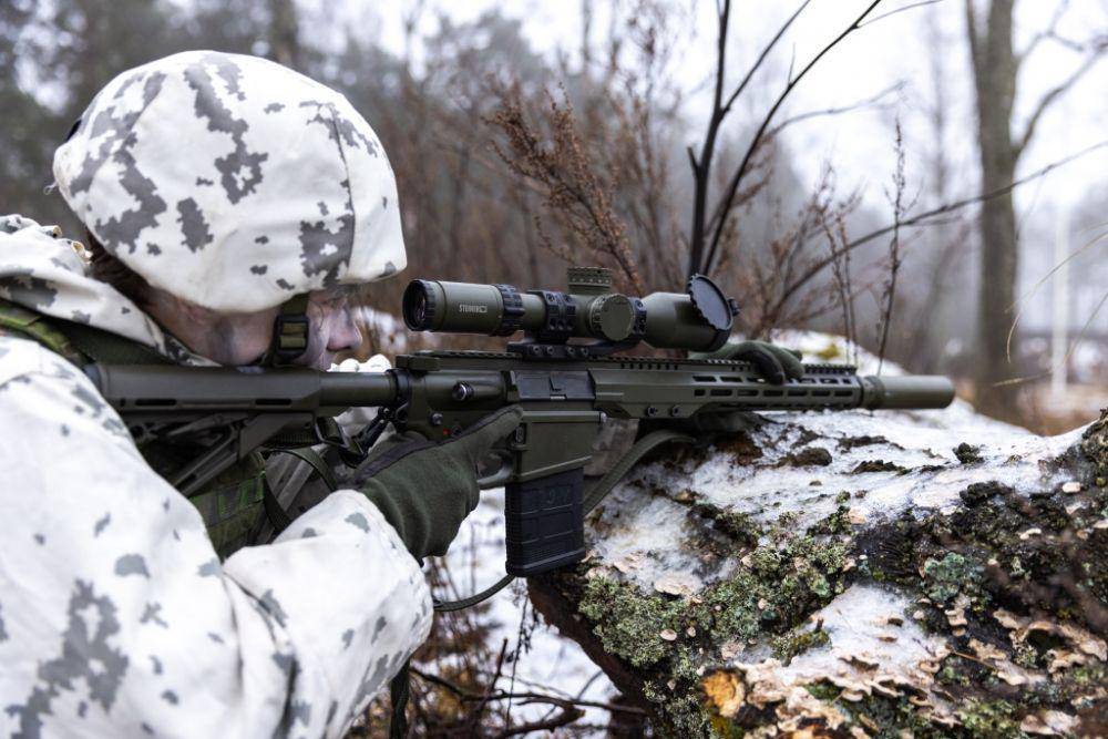 ilustrasi pasukan militer Finlandia (Twitter.com/Puolustusministeriö)