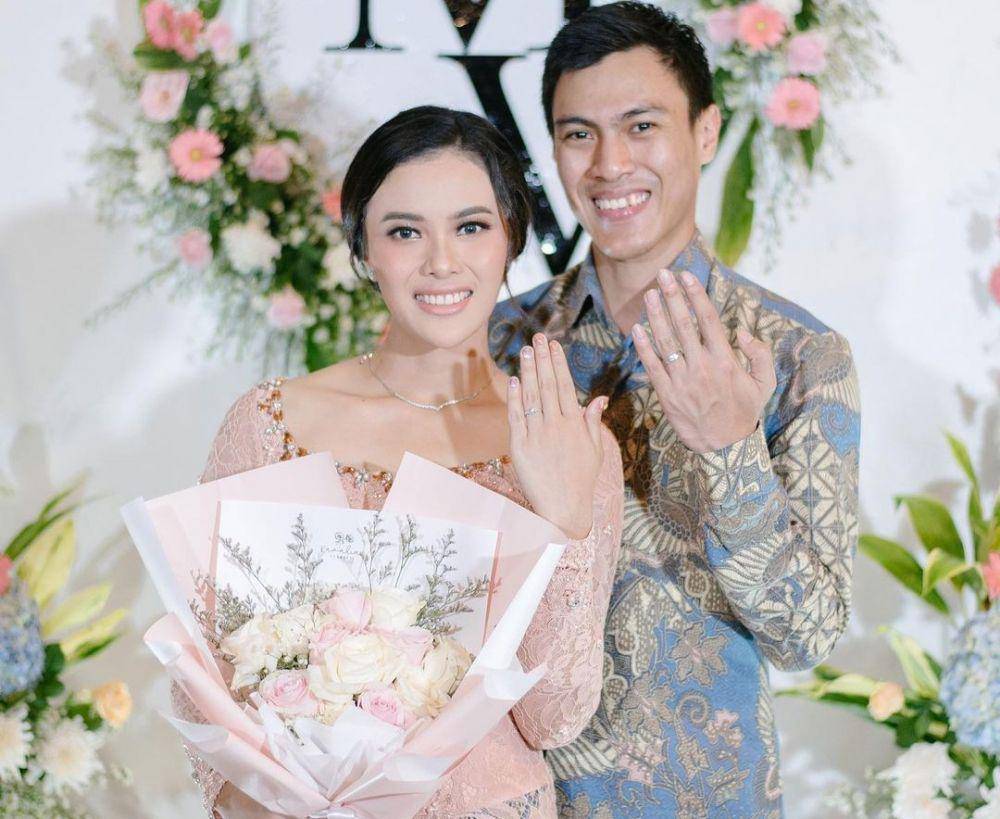 Shesar Hiren Rhustavito dan Mitha Hardiyanti (instagram.com/shesar94)