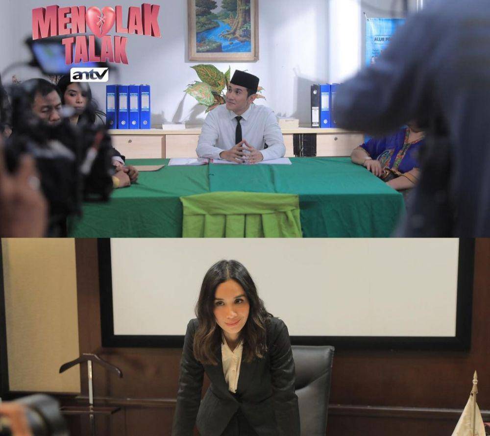 Vino G Bastian dan Marsha Timothy bintangi sinetron Menolak Talak (dok. ANTV/Menolak Talak)