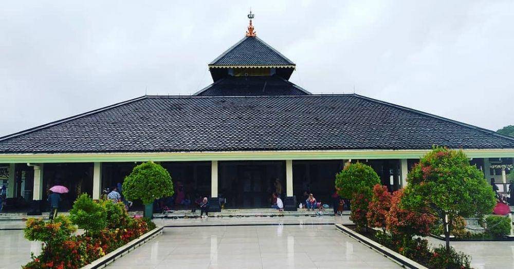 potret atap Masjid Agung Demak (instagram.com/dodiwirawanxxv)