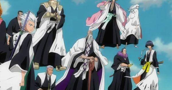 Gotei 13 berkumpul - Bleach ( Dok. Pierrot/Bleach)
